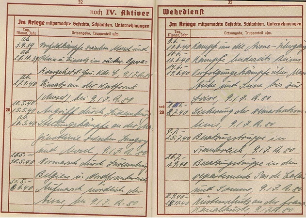 Wehrpass group Feldwebel Infanterie 34.ID 112.ID KIA Russia 1941 - Image 5