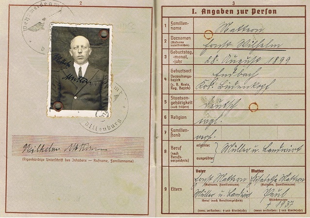 Wehrpass workbook Gefreiter transport 52.ID France maginot line - Image 2
