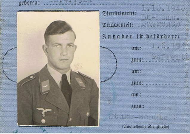 Bordfunkerschein Gefreiter Stuka-Schule 2 Graz Austria 1942 - Image 2