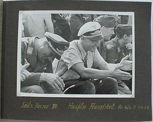 JG27 Africa grouping photo album and award documents - Image 5