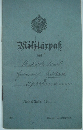 Passes WW1 Infantryman and Kyffhäusebund member - Image 4