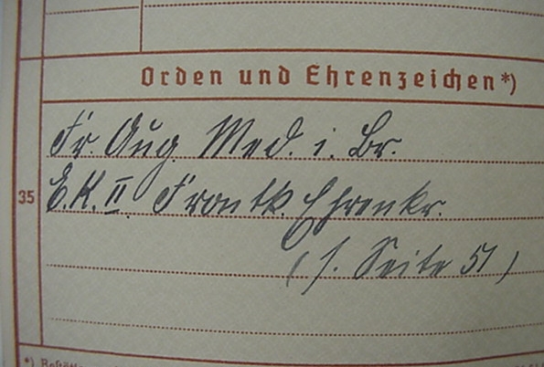 Wehrpass Sergeant Engineer Poland Holland Belgium France - Image 6