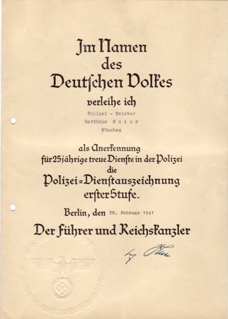 Grouping with 8 awards police man / WW1 combatant - Image 3