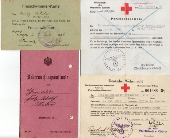 Documents passes National Bank and Army medical branch paymaster - Image 5