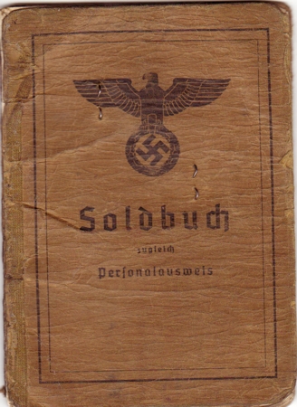 Soldbuch Corporal horses hospital KURLAND armband