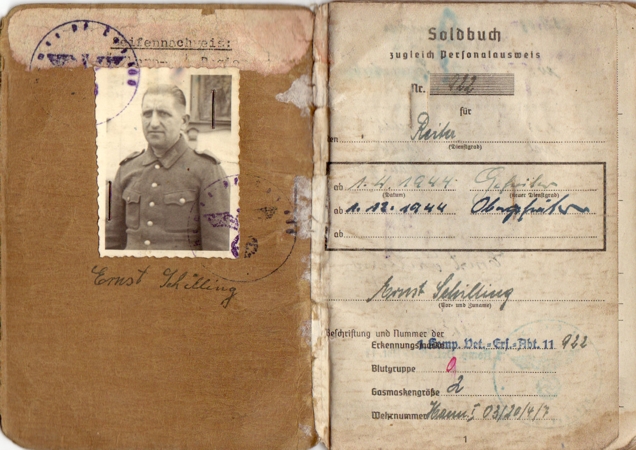 Soldbuch Corporal horses hospital KURLAND armband - Image 2