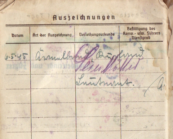 Soldbuch Corporal horses hospital KURLAND armband - Image 7