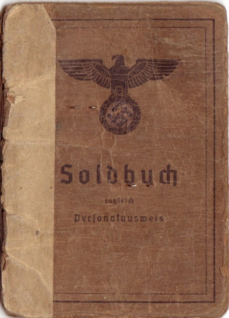 Soldbuch Corporal Army technical supply units Lapland Shield