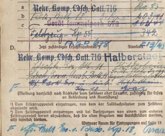 Soldbuch Corporal Army technical supply units Lapland Shield - Image 4