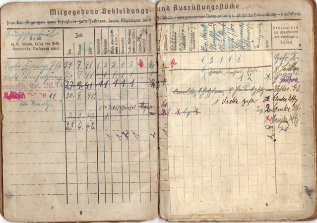 Soldbuch Corporal Army technical supply units Lapland Shield - Image 5