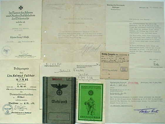 EK1 grouping Oberleutnant IR82 31.ID KIA 1941 Russia SA RAD