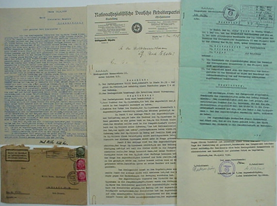 NSDAP grouping NSDAP court Hannover 1935-36