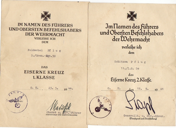 EK1 grouping Feldwebel IR50 111.ID Southern Russia 5 awards - Image 2