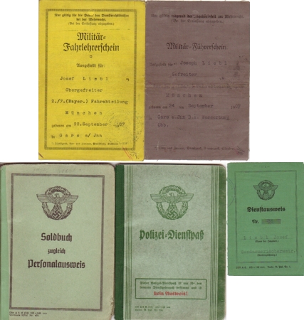 Grouping Artillerie Gendarmerie Germany France Holland 1926-1943