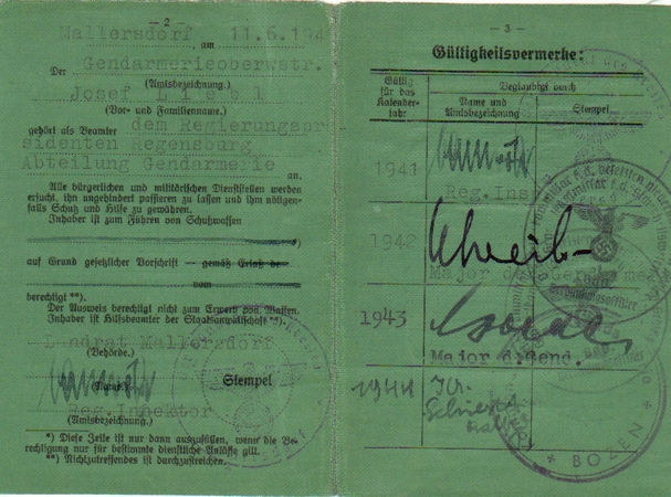 Grouping Artillerie Gendarmerie Germany France Holland 1926-1943 - Image 3