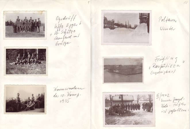 Photo album Leutnant IR11 Leipzig Eisenbahnpionier Russia - Image 6