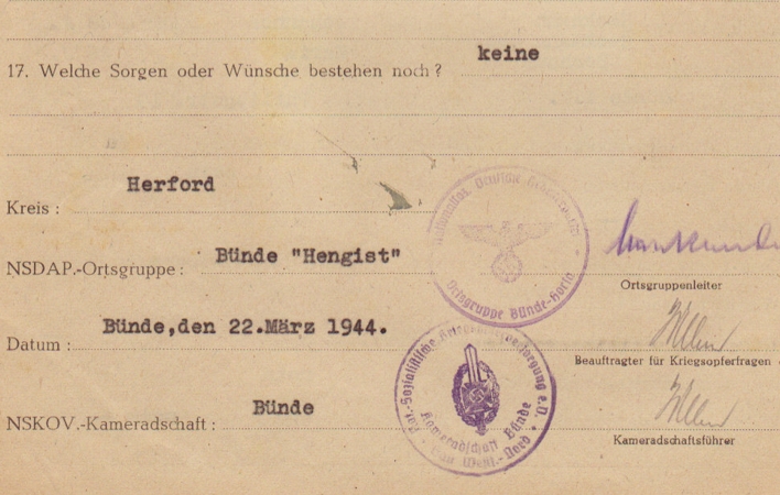 NSKOV documents Gefreiter PGR146 25.Panzer-Division 1943 Kiew - Image 3