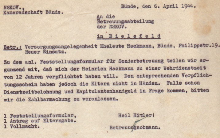NSKOV documents Gefreiter PGR146 25.Panzer-Division 1943 Kiew - Image 6