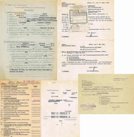 NSKOV documents Gefreiter 256.Infanterie-Division KIA 1943
