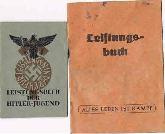 Proficiency books Staatsjugend HJ/DJ member 1941-1944