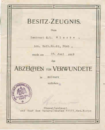 Award documents Leutnant adjutant 62.Armierungs-Bataillon EK1 - Image 3
