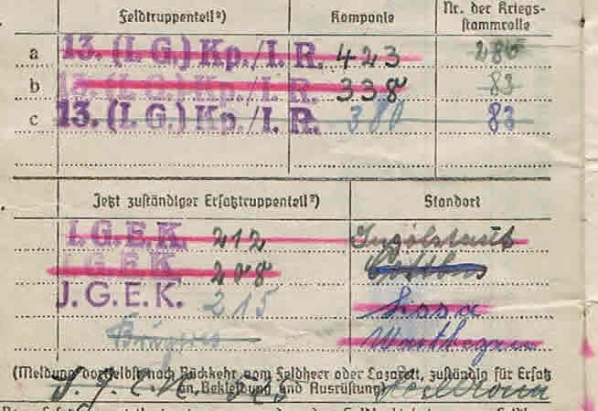 Grouping NCO Infantry 212.ID 215.ID France Russia amputation Ek2 - Image 4