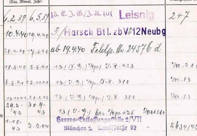 Grouping NCO Infantry 212.ID 215.ID France Russia amputation Ek2 - Image 6