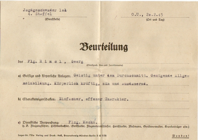 Wehrpass Infantry 1940 Luftwaffe mechanic Jagdgeschwader 101 - Image 6