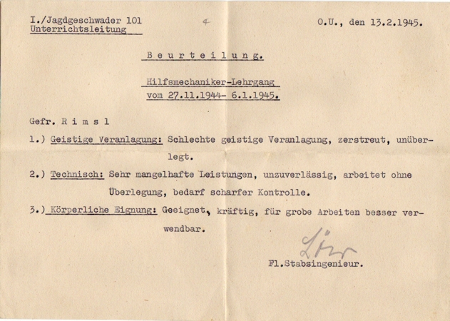 Wehrpass Infantry 1940 Luftwaffe mechanic Jagdgeschwader 101 - Image 7
