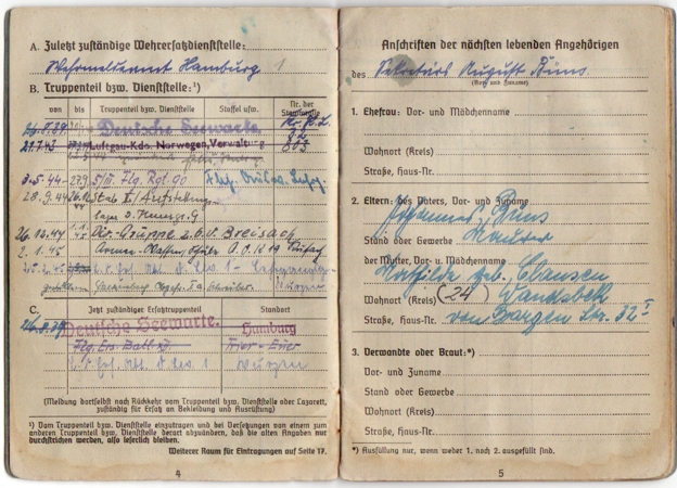 Photo album Soldbuch documents "Schlesien" and "Deutschland" - Image 5