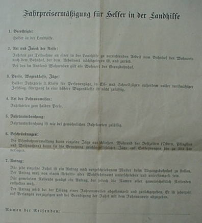 Student documents harvest assistance campaign 1940 - Image 2