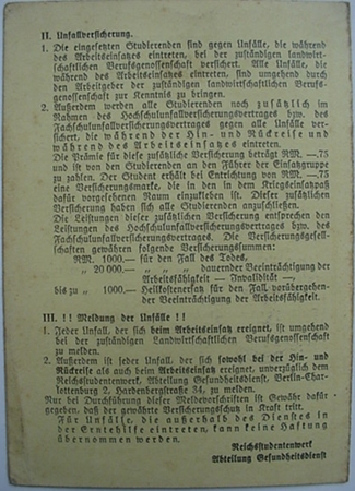Student documents harvest assistance campaign 1940 - Image 5