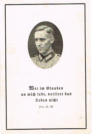 Soldier Herford died 1936 because of illness