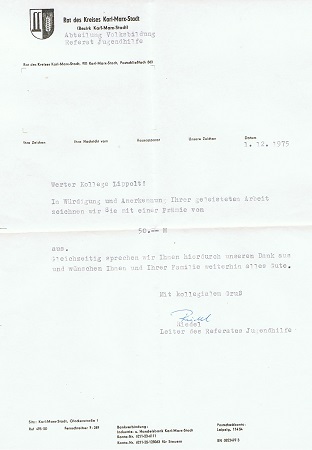 DDR documents 1975 Karl-Marx-Stadt - Image 4