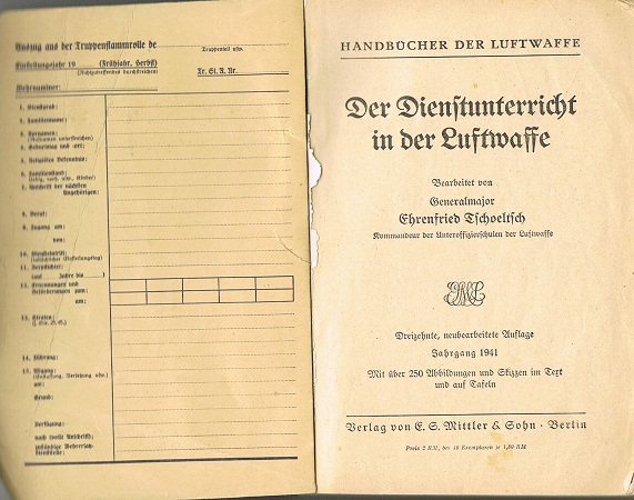 Der Dienstunterricht in der Luftwaffe 1941 - Image 2