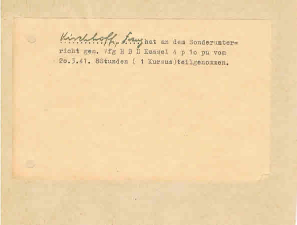 Document shooting course Reichbahn Sportgemeinschaft 1942 - Image 2