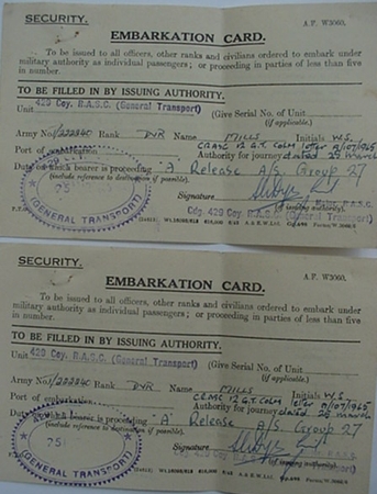 Documents and photos driver RASC transport unit - Image 5