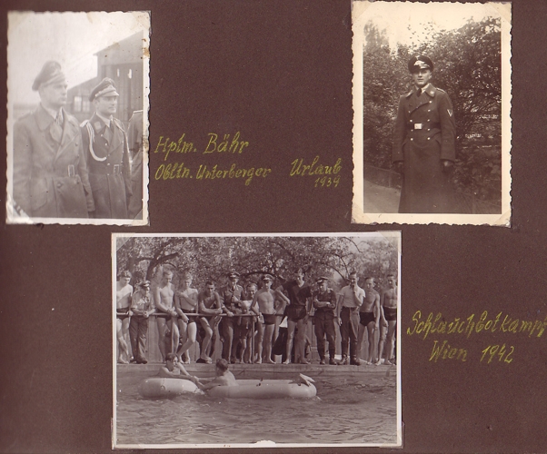 JG27 Africa grouping photo album and award documents - Image 17