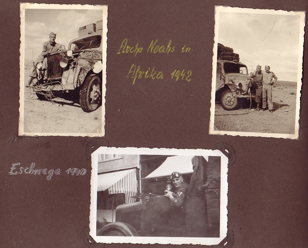 JG27 Africa grouping photo album and award documents - Image 18