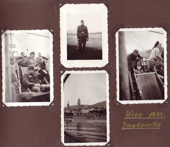JG27 Africa grouping photo album and award documents - Image 21