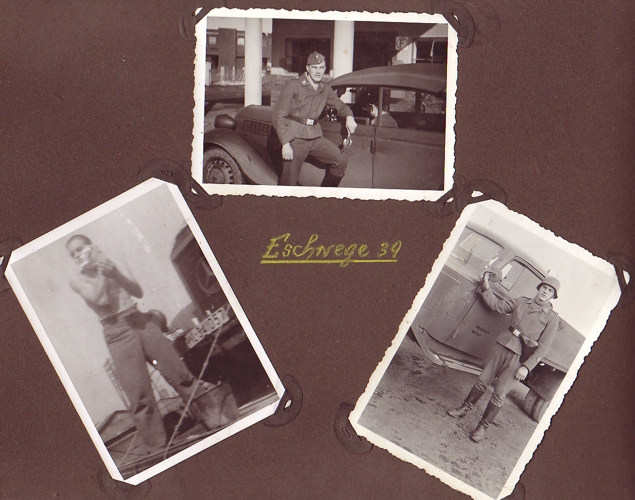 JG27 Africa grouping photo album and award documents - Image 24