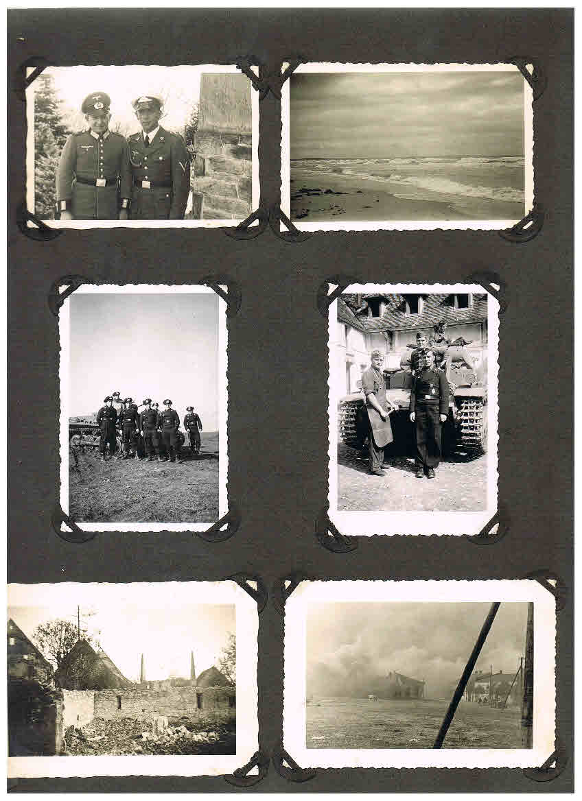 Photo album Panzer Unteroffizier Poland France Russia - Image 24