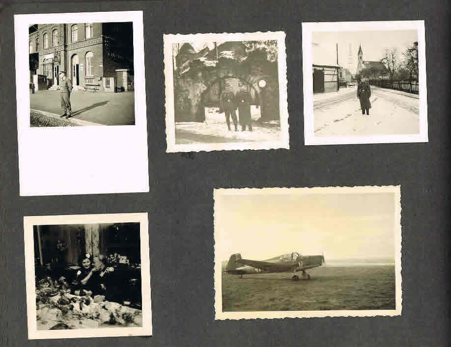 Photo album Luftwaffe NCO (board?) mechanic planes - Image 25