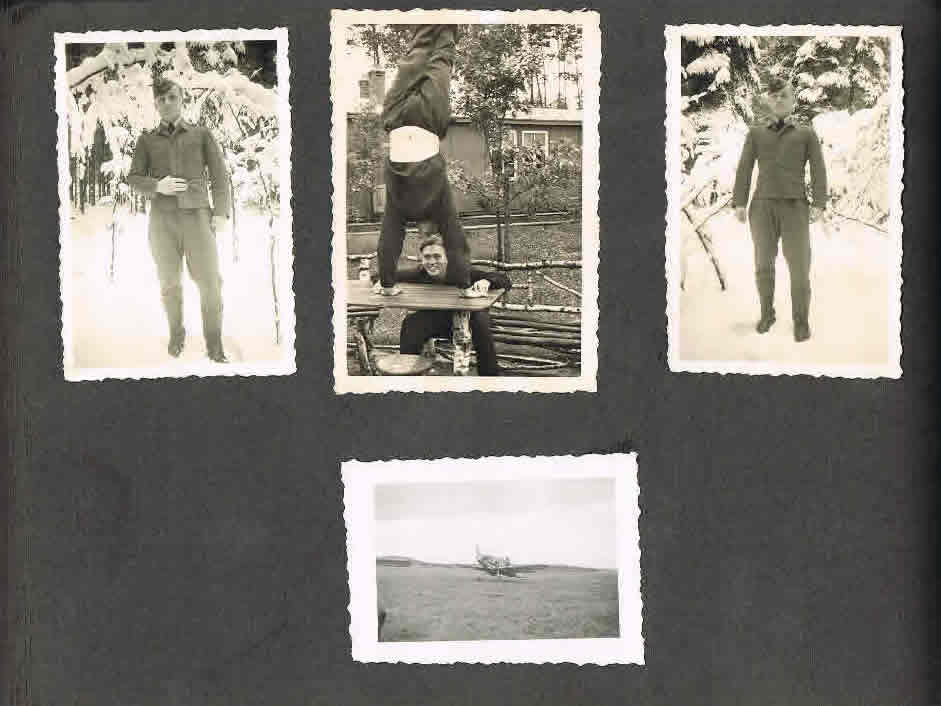 Photo album Luftwaffe NCO (board?) mechanic planes - Image 27