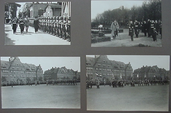 Photo album Soldbuch documents "Schlesien" and "Deutschland" - Image 29