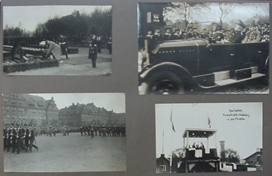 Photo album Soldbuch documents "Schlesien" and "Deutschland" - Image 30
