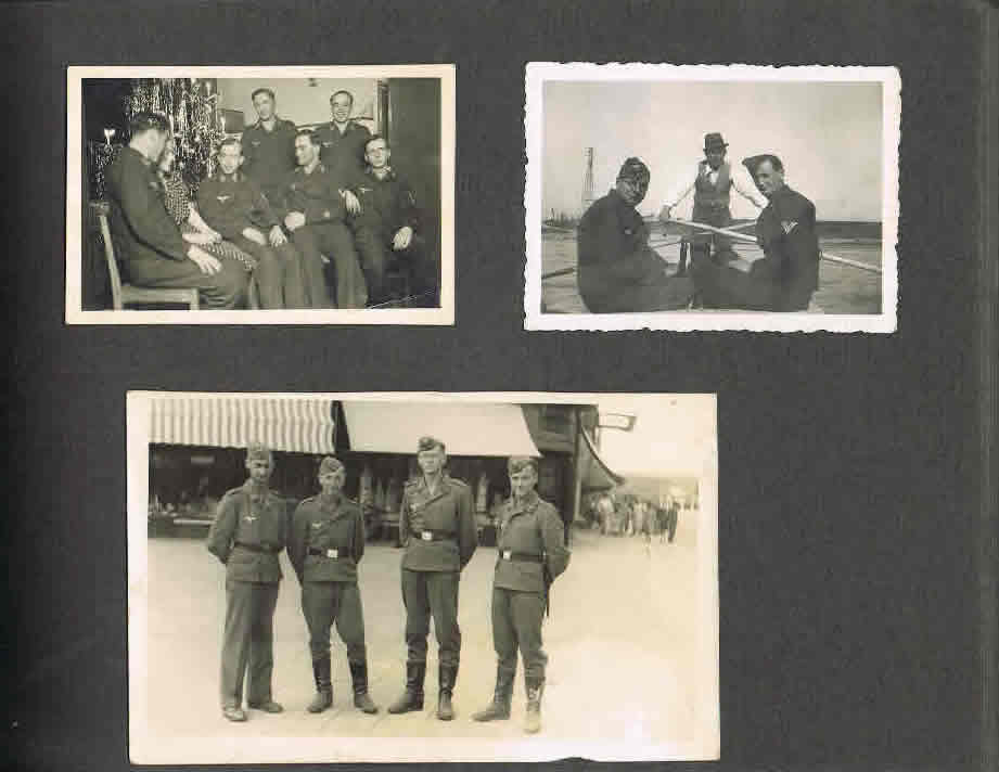 Photo album Luftwaffe NCO (board?) mechanic planes - Image 35