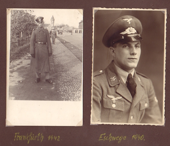 JG27 Africa grouping photo album and award documents - Image 10