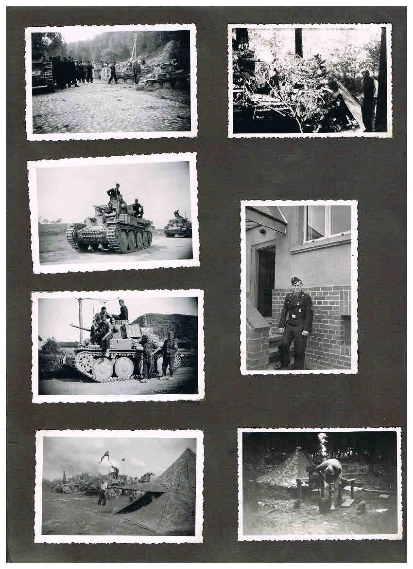 Photo album Panzer Unteroffizier Poland France Russia - Image 37