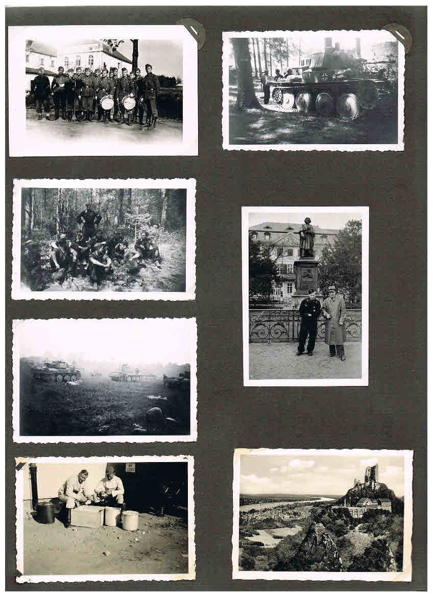 Photo album Panzer Unteroffizier Poland France Russia - Image 38